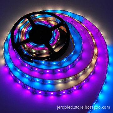 Jercio 74L-74LED XT1511-W Flexible LED strip individually addressable(bare board),can replace WS2812